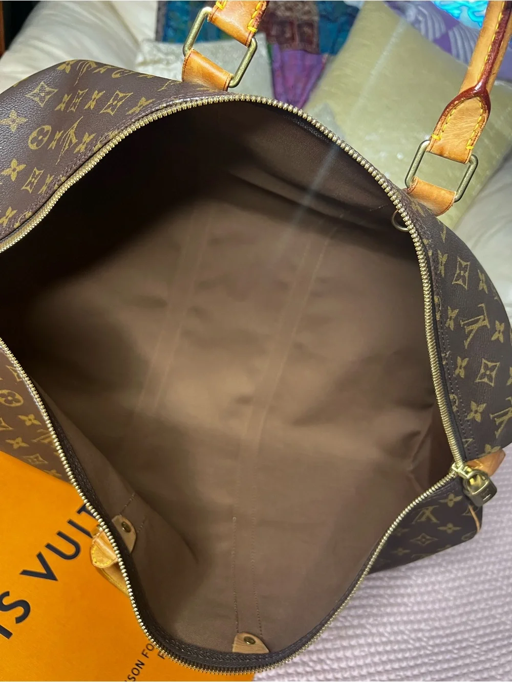 Louis Vuitton Vintage Keepall 55 Duffle Travel Bag